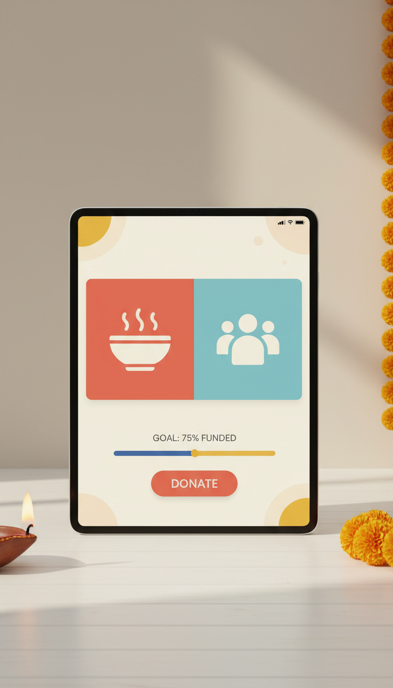 Community Meal Project Tablet Interface